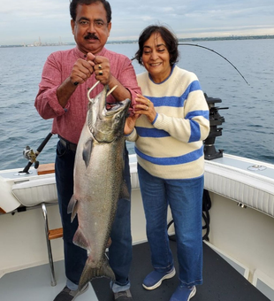 Hooked on Lake Ontario's salmon action